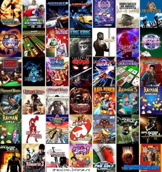earned in blood
- derek jeter pro baseball 2005...

- football trivia
- gulos tale
- king kong
-