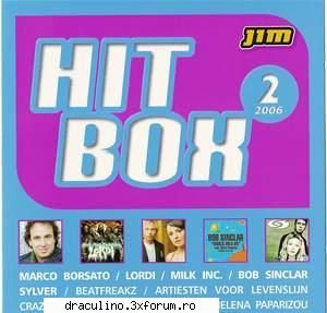 milk inc. - tainded love 
lordi - hardrock hallelujah - watching me 
bob sinclair ft st.edwards -