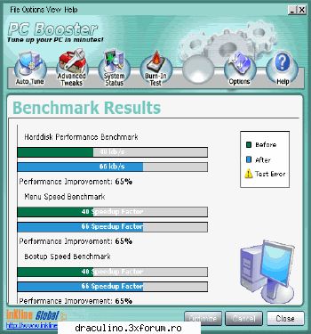 pc booster - the program for system and of work of a computer. using if it is possible so to be